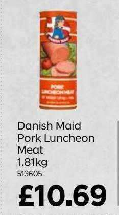 Bestway Danish Maid Pork Luncheon Meat offer