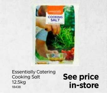 Bestway Essentially Catering Cooking Salt offer