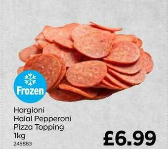 Bestway Hargioni Halal Pepperoni Pizza Topping offer