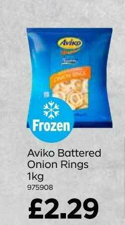 Bestway Aviko Battered Onion Rings offer