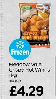 Bestway Meadow Vale Crispy Hot Wings offer