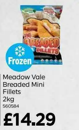 Meadow Vale Breaded Mini Fillets