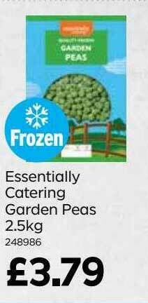 Essentially Catering Garden Peas