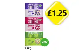 Londis Candy Kittens Blueberry, Strawberry, Sour offer