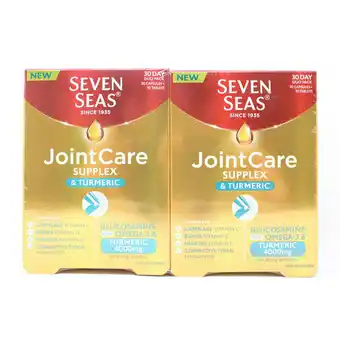 Costco Seven Seas Joint Care Supplex and Turmeric, 2 x 30 Ct (2 months supply) offer