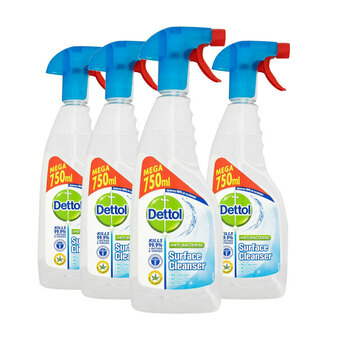 Costco Dettol Antibacterial Surface Cleanser, 4 x 750ml offer