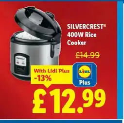 Lidl SILVERCREST® 400W Rice Cooker offer