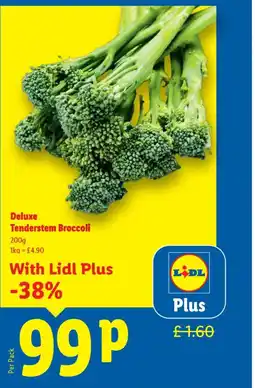 Lidl Deluxe Tenderstem Broccoli offer