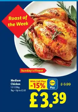 Lidl Medium Chicken offer