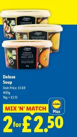 Lidl Deluxe Soup offer