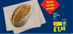Lidl Deluxe Sourdough White offer