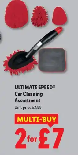 Lidl ULTIMATE SPEED Car Cleaning Assortment offer