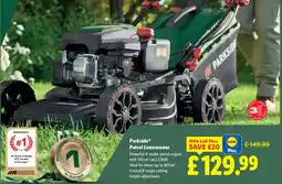 Lidl Parkside Petrol Lawnmower offer