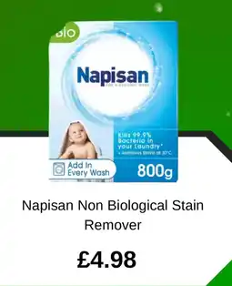 Asda Napisan Non Biological Stain Remover offer