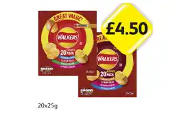 Londis Walkers Variety Pack Classic, Meaty offer