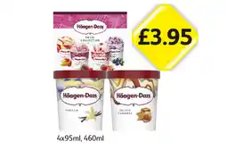 Londis Häagen-Dazs Fruit Collection, Vanilla, Salted Caramel offer
