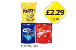 Londis M&M's Peanut, Milky Way Magic Stars, Maltesers offer