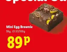 Lidl Mini Egg Brownie offer