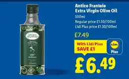 Lidl Antico Frantoio Extra Virgin Olive Oil offer