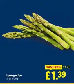 Lidl Asparagus Tips offer