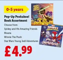 Lidl Pop-Up Peekaboo! Book Assortment offer