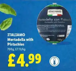 Lidl ITALIAMO Mortadella with Pistachios offer