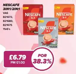 Bestway NESCAFE 3in1/2in1 offer
