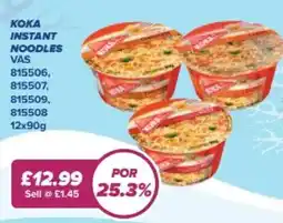 Bestway KOKA Instant noodles offer