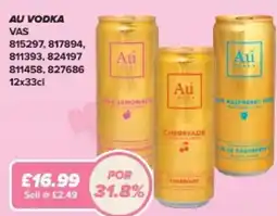 Bestway AU Vodka offer