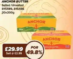 Bestway Anchor butter salted/unsalted offer