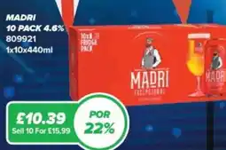 Bestway Madri offer
