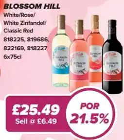 Bestway Blossom hill White/Rose/ White Zinfandel/ Classic Red offer