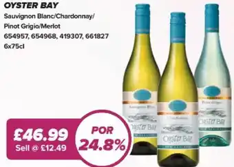 Bestway Oyster bay Sauvignon Blanc/Chardonnay/ Pinot Grigio/Merlot offer