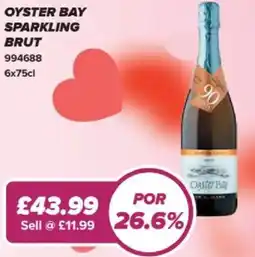 Bestway Oyster bay sparkling brut offer