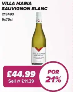 Bestway Villa maria sauvignon blanc offer