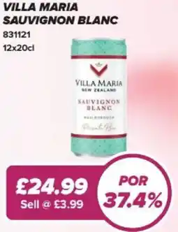 Bestway Villa maria sauvignon blanc offer