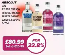 Bestway Absolut offer