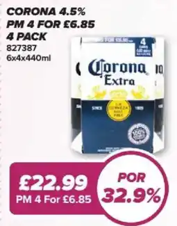 Bestway Corona 4.5% offer