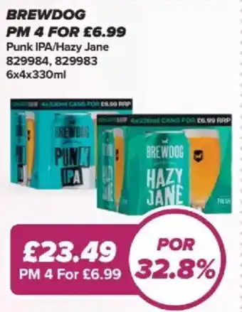 Bestway Brewdog Punk IPA/Hazy Jane offer