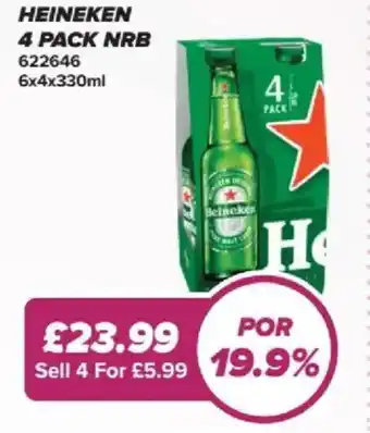 Bestway Heineken offer