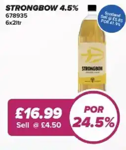 Bestway Strongbow 4.5% offer
