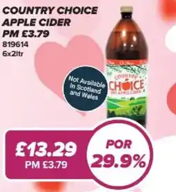 Bestway Country choice apple cider offer