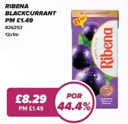 Bestway Ribena blackcurrant offer