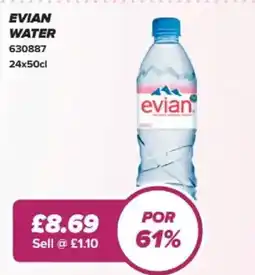 Bestway Evian water offer