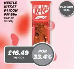 Bestway Nestle kitkat F1 icon offer