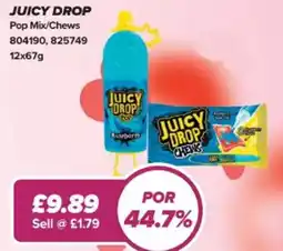 Bestway Juicy drop Pop Mix/Chews offer