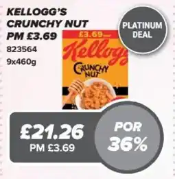 Bestway Kellogg's crunchy nut offer
