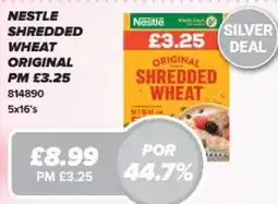 Bestway Nestle shredded wheat original offer