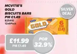 Bestway Mcvitie's gold biscuits bars offer