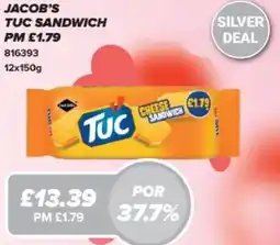 Bestway Jacob's tuc sandwich offer